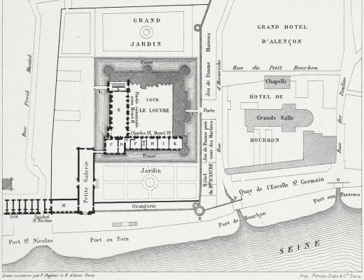 1595年頃のルーヴル