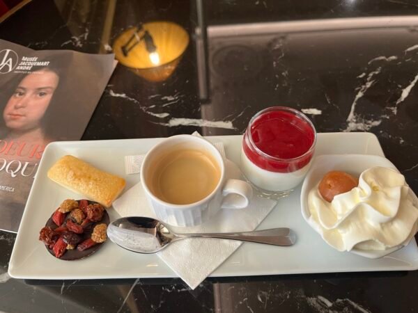 ジャックマール=アンドレ美術館 サロン・ド・テ『Nélie』メニューの一つ"Café gourmand"