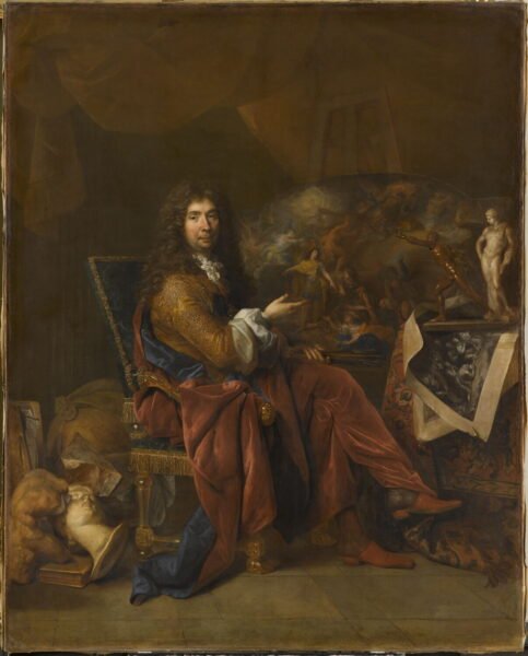 Nicolas de Largillièreによるル・ブランの肖像画(ルーヴル美術館所蔵)